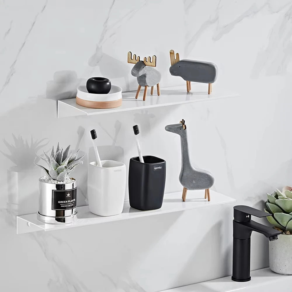 Wall-Mounted Shower Storage Rack