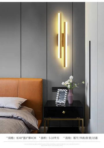 LED Bedroom Wall Sconces