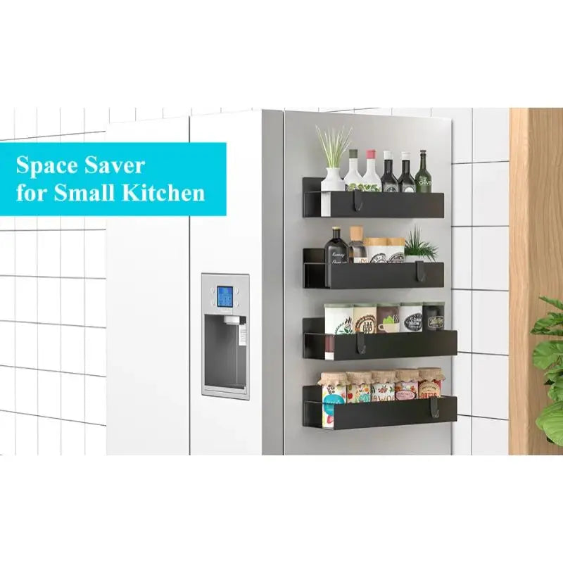 Magnetic Fridge Spice Shelf