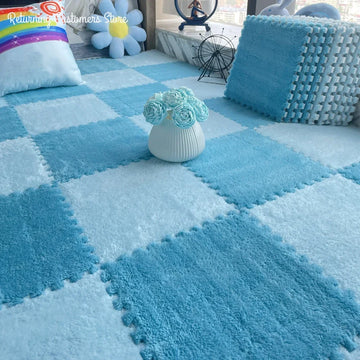 Soft Plush Kids Puzzle Play Mat